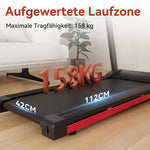 Superun Raceable Treadmill for Home, Walk Treadmill with 6% Incline 158 kg Weight Capacity