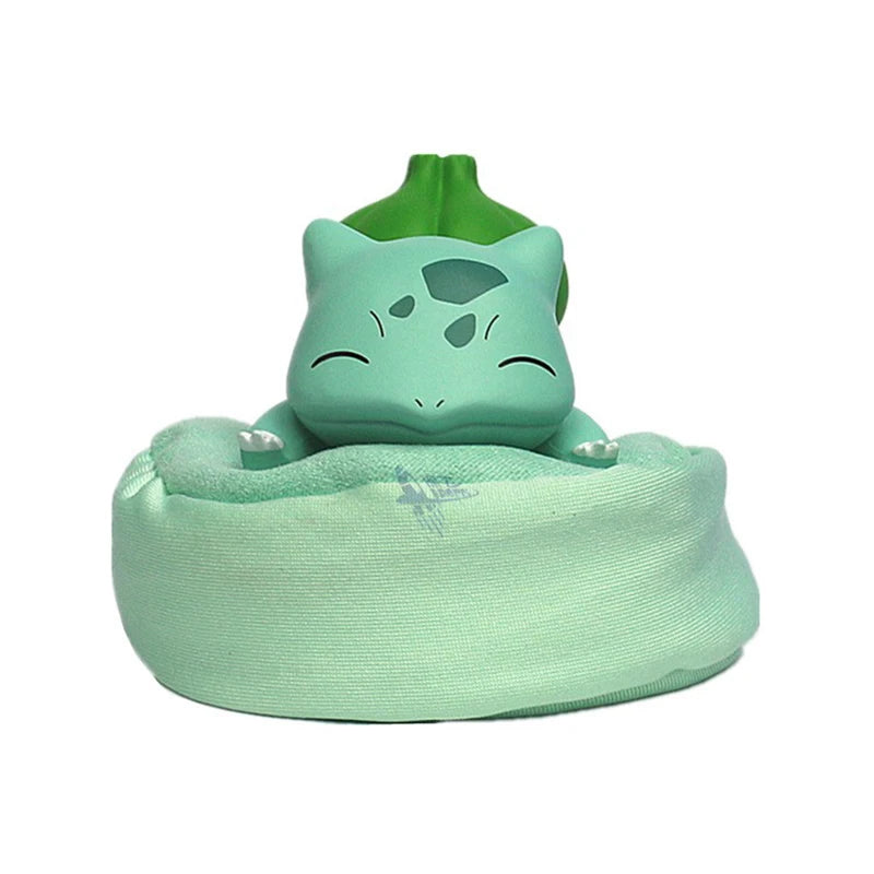 Pokemon Figures Kawaii Casual Time Sleeping Posture Ornaments Series Figures Doll Pokémon Pikachu Anime Cartoon Kids Gifts Toys