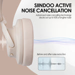 Siindoo New JH-ANC630 Active Noise Cancelling Wireless Headphones Over Ear Bluetooth earphones with Mic 70H Playtime Clear Calls