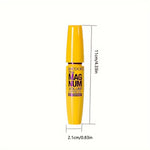 Waterproof and Slender Eye Black, Curly, Thick, Natural, Easy to Apply, Long-Lasting, Yellow and Fat Eye Black
