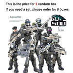 WW2 Eagle Special Forces Military Action Figures Soldiers SWAT Model Building Blocks Bricks Boy's Toys Boys Action Figure