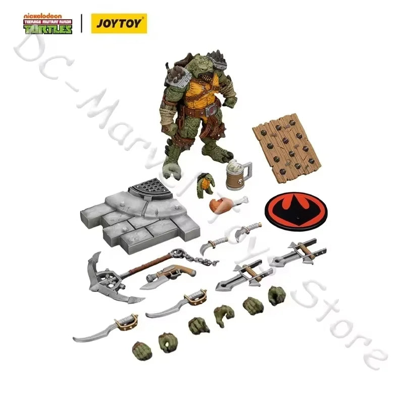 In Stock JOYTOY TMNT 1/18 Tmnt-Krang Tmnt-Tokka Tmnt-Slash Turtles Action Figure Customized Gift Toys