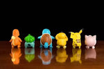 Pokemon Figures Set 6PCS Pikachu Charmander Bulbasaur Squirtle Kawaii Collectible Dolls Toys for Kids Gift