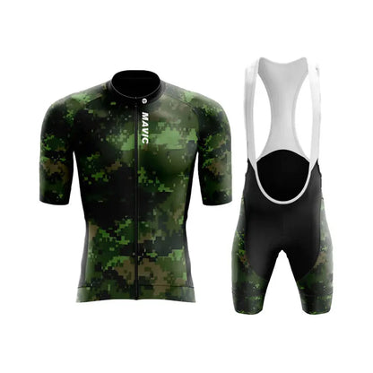Ensemble de cyclisme d'été RX MAVIC pour homme – Maillot et short de vélo de route respirants à manches courtes pour l'entraînement en équipe