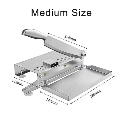 Commercial Slicer Frozen Meat  Bone Cutting Machine Minced Lamb Bone Meat Cutter Chicken Duck Fish Rib Lamb Cutting Kitchen Tool