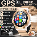 2025 New T-Rex 3 Ultra GPS Men SmartWatch 10ATM Waterproof Built-in Dual-band GNSS Compass Military Sport Flashlight Smart Watch