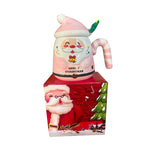 Christmas-themed ceramic cups, holiday mugs, Santa Claus design drinkware, and commemorative gifts, ideal for seasonal gifting