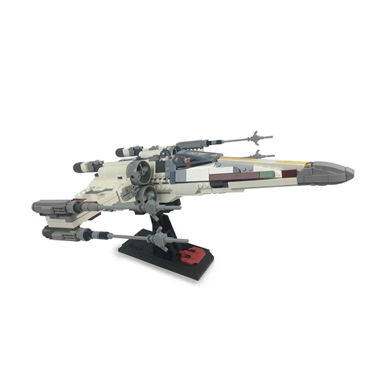 1009-Piece Red 5 T-65 X-wing Fighter Modular Building Set, Recreate Classic Star batter Starfighter building blocks