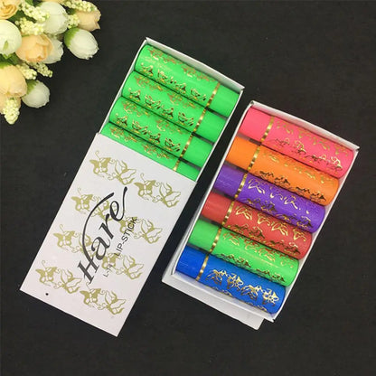 6Pcs/Set Waterproof Lipstick Sexy Lip Stick Color Mood Changing Matte Velvet Lip Gloss Long Lasting Moisturizing Lip Blam