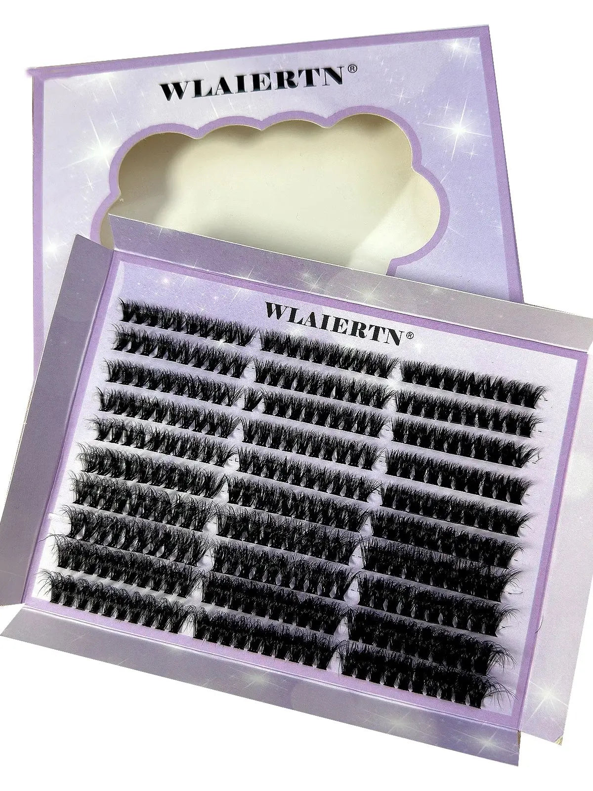300/120PCS 5D Fluffy Cluster Lashes 30D-100D Natural Thick Eyelash Clusters Individual Lashes DIY Eyelashes Extension Makeup