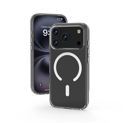 Clear Magsafe Wireless Charging Case For iPhone For iphone 17 Pro Max 17 Air 16 15 14 12 11 Ultra thin Hard Back Cover