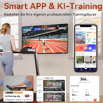 Superun Raceable Treadmill for Home, Walk Treadmill with 6% Incline 158 kg Weight Capacity