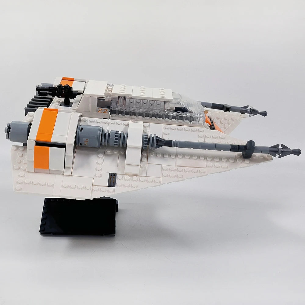 Creative 1006pcs Ideas Snowfighter Brick Technical Model Building Blocks Toy Easter Valentine's Day Birthdays Gift Compatible