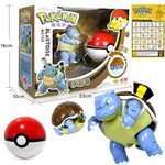 Pokemon Ball Variant Toys Model Pikachu Jenny Turtle Pocket Monsters Pokemones Action Figure Toys Children boy girl Gifts toy