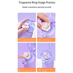 650ML Scent Flavored Water Bottle Scent Water Cup Sports Bottle with 7 Flavor Pods Air Water Up Bottle for Travel Hiking