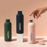 Watersy 500ML/17oz Stainless Steel Small Mouth Thermals Vacuum Portable Leak-proof Sports Water Bottle Gym Kettle