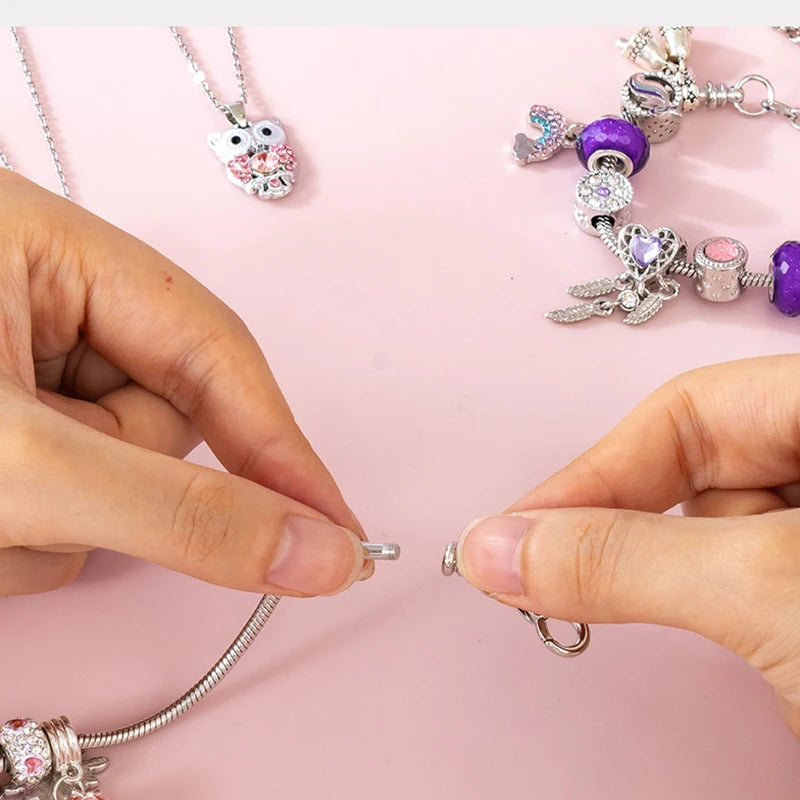 2026-Christmas Advent Calendar DIY Bracelet Accessories Pendant Blind Box Christmas Decorations Gift New Year's Eve Decorations