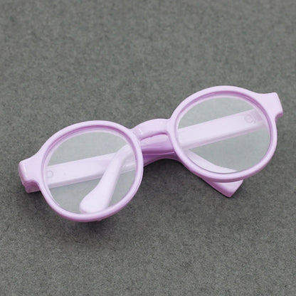 Fashionable Plastic Glasses For Labubu 3.0 Colorful Glasses Mix Match Doll Ornament  Accessories Macaron BJD
