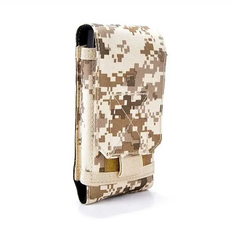 Universal Phone Pouch Holster Waist Bag Army Tactical Military Nylon Belt for Samsung Iphone Huawei Xiaomi Nokia Smartphone Case