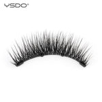YSDO Magnetic Eyelashes Reusable Winged Magnetic 3D Mink lashes Long-Lasting No Glue Needed False Eyelashes with Tweezer Makeup