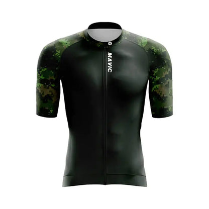 Ensemble de cyclisme d'été RX MAVIC pour homme – Maillot et short de vélo de route respirants à manches courtes pour l'entraînement en équipe