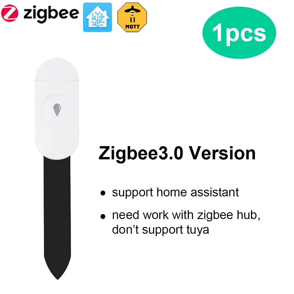 Tuya Zigbee Temperature Humidity Moisture Detector Smart Soil Tester Moisture Sensor Real Time Monitor Support Home Assistant Z2