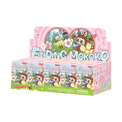 POP MART Finding MOKOKO Blind Box | 1 Stück oder 10er-Set | Labubu Sammelfiguren