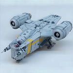 6187pcs Spacecraft Model Star Mandalorian Razor Crest Spaceship 75331 Home Decoration Toys For Birthday Christmas Gifts