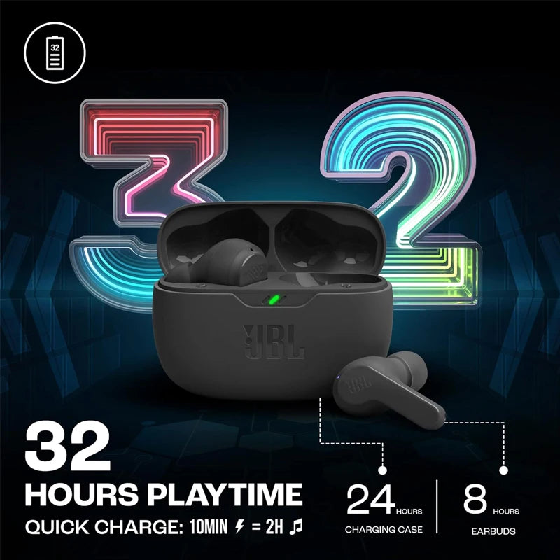 JBL Wave Beam TWS Earbuds – Bluetooth, ANC, App Support