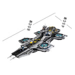 3066PCS Technical Shield Helicarrier Model Building Blocks Assembly Toys Compatible 76042 07043 For Children Gifts 87025 19017