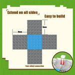 Magnetic Building Blocks Toys Gifts Magnetic Baseplate Role Children Magnet Brick Set Age 6+ DIY Strong Magnet Base Plate Toy