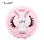 YSDO Magnetic Eyelashes Reusable Winged Magnetic 3D Mink lashes Long-Lasting No Glue Needed False Eyelashes with Tweezer Makeup