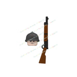 N601-650 MOC Military War Infantry Soldiers Action Figures Creative Bricks Accessories Building Blocks Children's Toys Gifts