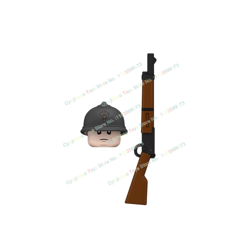 N601-650 MOC Military War Infantry Soldiers Action Figures Creative Bricks Accessories Building Blocks Children's Toys Gifts
