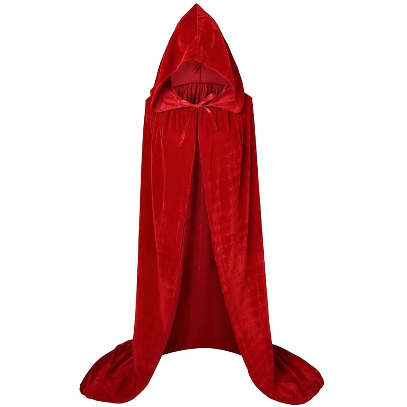 Christmas  Grim Reaper Cloak Velvet long Hooded Unisex cape for  Devil Witch Wizard Halloween Christmas Cosplay cloak