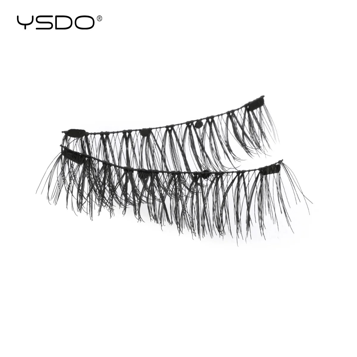 YSDO Magnetic Eyelashes Reusable Winged Magnetic 3D Mink lashes Long-Lasting No Glue Needed False Eyelashes with Tweezer Makeup
