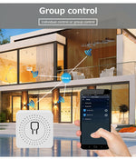 Tuya ZigBee WiFi Smart Switch 2 Way Control Breaker Relay 220V 110V 16A Smart Life APP Voice Control with Alexa Google Home