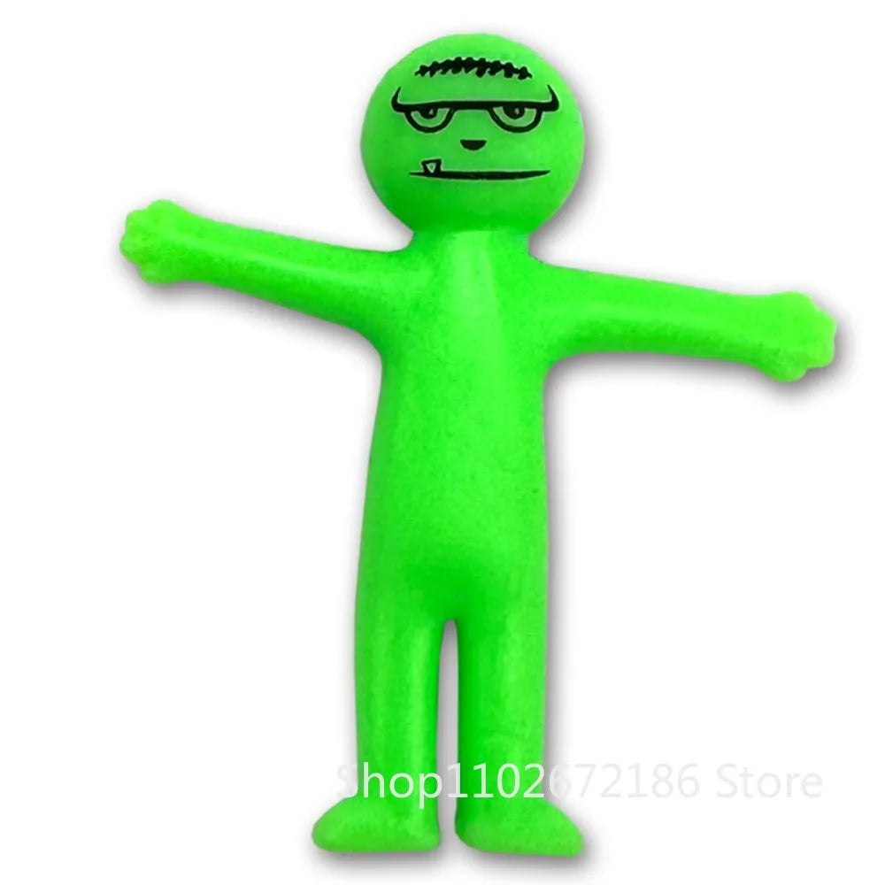 12/24/36 Pcs Mini Colorful Stretching and Reducing Stress Little People Halloween Birthday Party Gift Carnival Gift Pack Filler