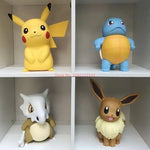 2025 Hot Pokemon Pikachu Doll Model Large Figure Charmander Eevee Porkby Squirtle Ornament Figurine Younth Toys Collects Gifts
