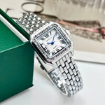 New Women Watch Light Luxury Brand Business Gold Stainless Steel Ladies Fashion Quartz Watches Female Clock Bracelet Wristwatch