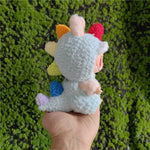 For 17cm Labubu Clothes Lovely Pink Velvet Rabbit Little Devil  Trendy Outfit Accessories Fashion Gift