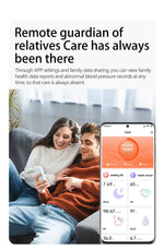 2025 AI Diagosis ECG Health Smart Watch Men Blood Pressure Lipid Uric Acid NFC Air Pump Airbag Health Smartwatches Women For IOS