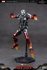 ZD Toys Iron Man Action Figure Mark 35 Red Snapper Iron Man MK 24 MK 22 MK 47 Tony Stark Ironman Figure Action Collect Toy Gift