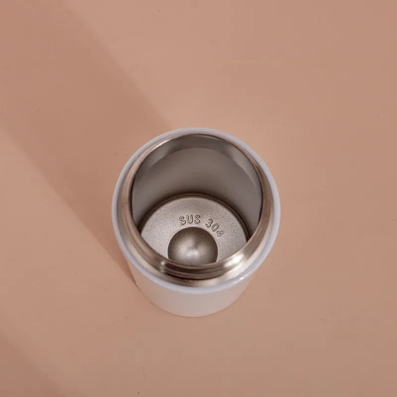 350ml Sublimation Straight Sippy Cup Flip Top Kids Bottle Stainless Steel Double Wall Water Tumbler with Straw Sippy Bottle