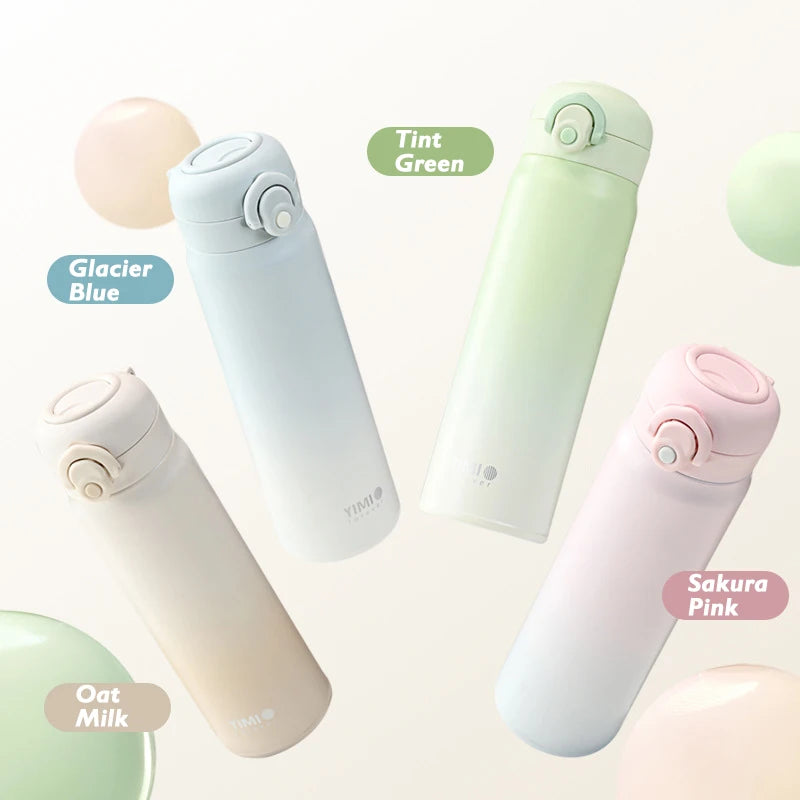 500ml large capacity thickened 316 stainless steel vacuum Thermal insulation portable Tumbler Thermos Water bottle Coffee cup