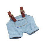 For 3rd Gen 17cm Labubu Trend Clothes Pendant Sitting Party Graffiti Strap Pants Hat Labubu Retro Clothes