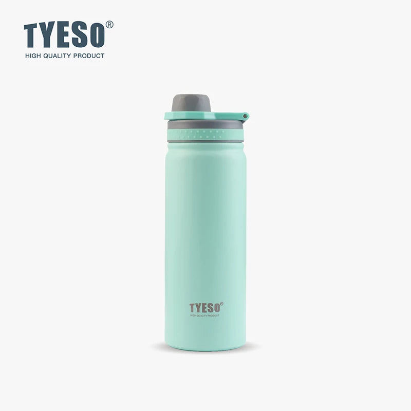 TYESO 530/750ML Vacuum Flasks Stainless Steel Thermos Water Bottle Tumbler Drinkware Keep Cold and Hot Thermal Coffee Mug