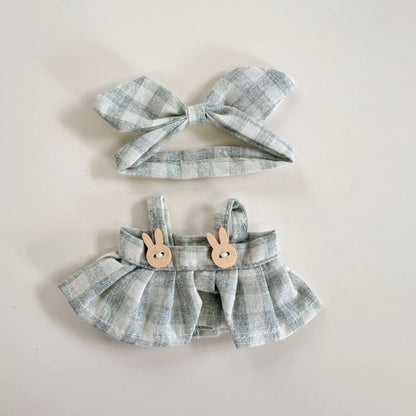 LABUBU Doll'S Clothes Outfit Accessories for 15-17cm Labubu Idol V1 V2 Stylish Outfit Clothes Sports Leisure Suit Clothing Gift