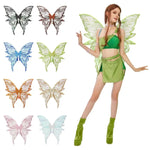 Adults Fairy Wings Girls Sparkling Angel Wings Butterfly Costume Wings for Halloween Costume Dress up Party Favor Christmas Gift