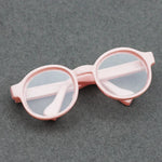 Labubu 6.5cm Transparent Plastic Glasses for 1/8 1/6 1/3 1/4 BJD for Labubu MSD SD Plush for EXO Doll Sunglasses